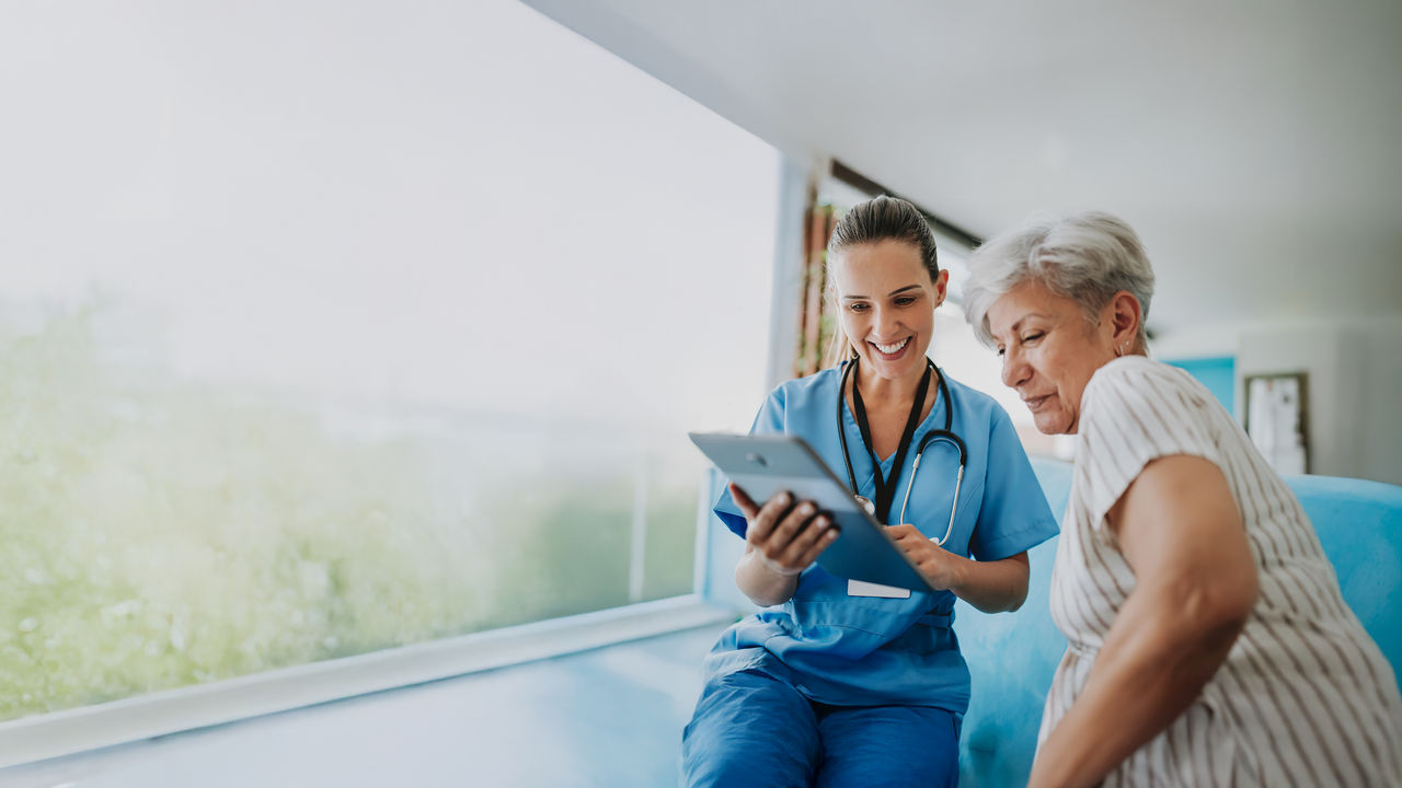 Nemours Senior Care patient clinician interaction